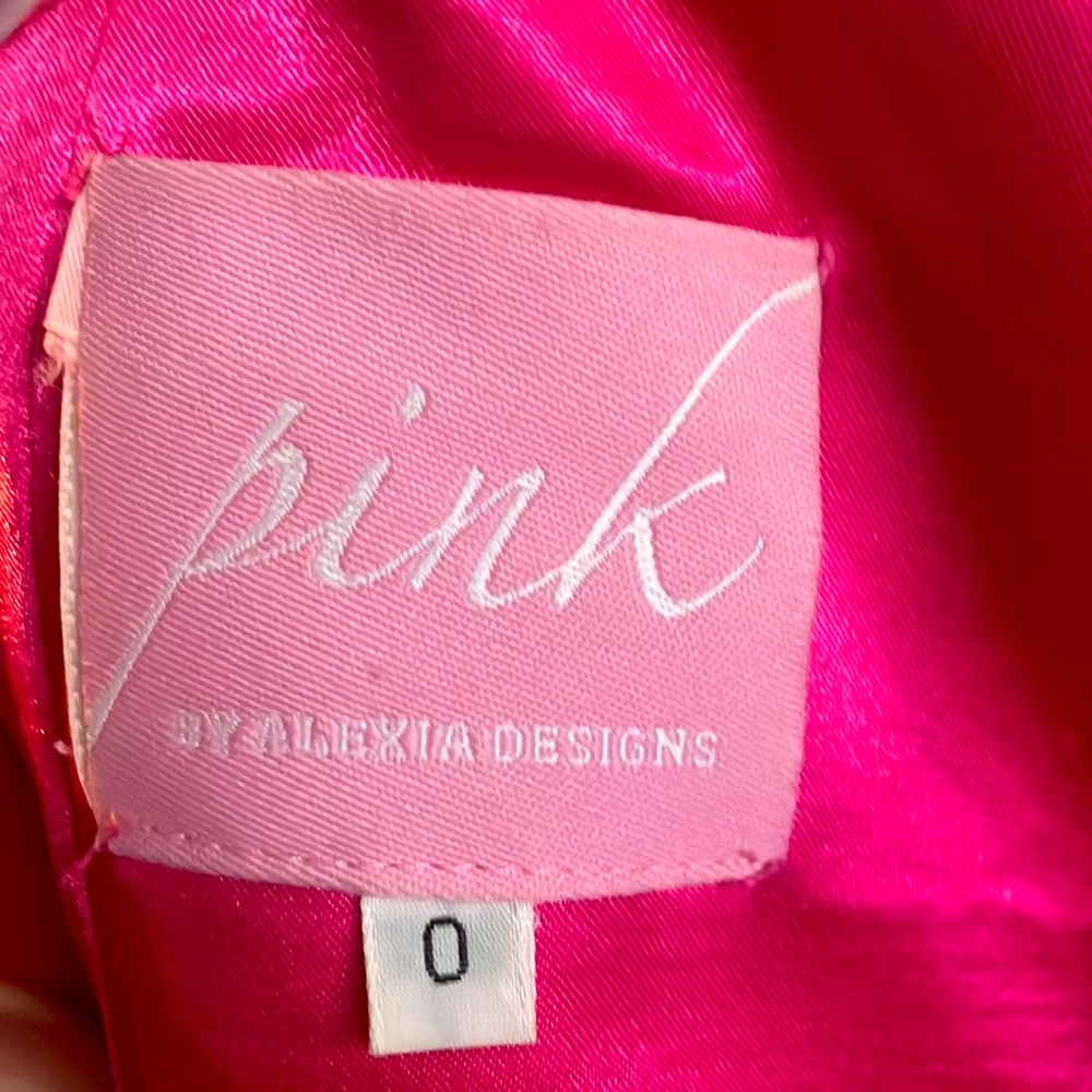 Pink Corset Prom Dress (size 0) - Picture 5 of 5